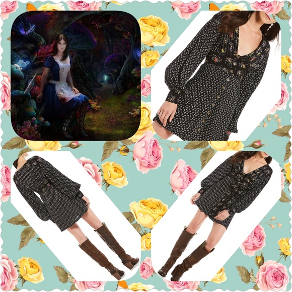 Free People "Wonderland" Mini Dress - Picture 2 of 5